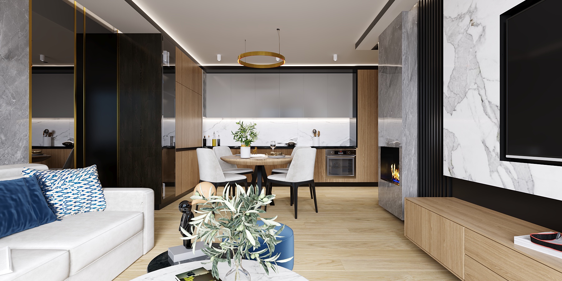 camera_3b_CShading_LightMix salon z jadalnią