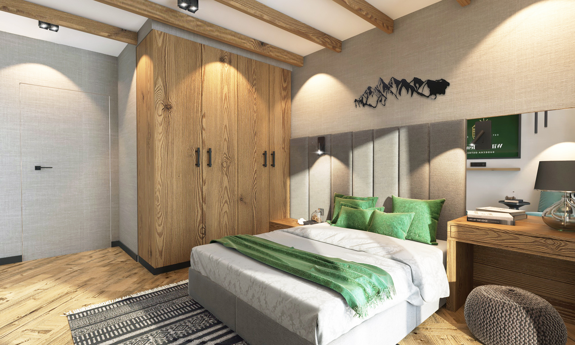 camera_8 sypialnia z szafą