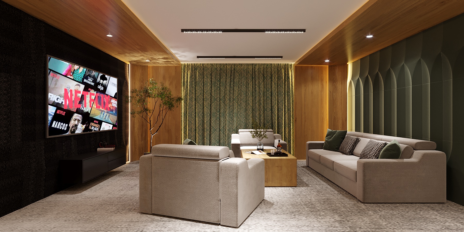 salon3 Salon z firankami