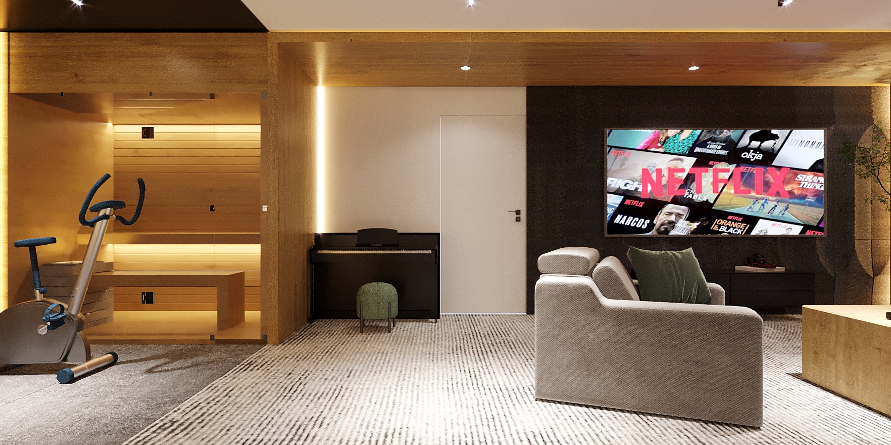 salon1 Salon z telewizorem