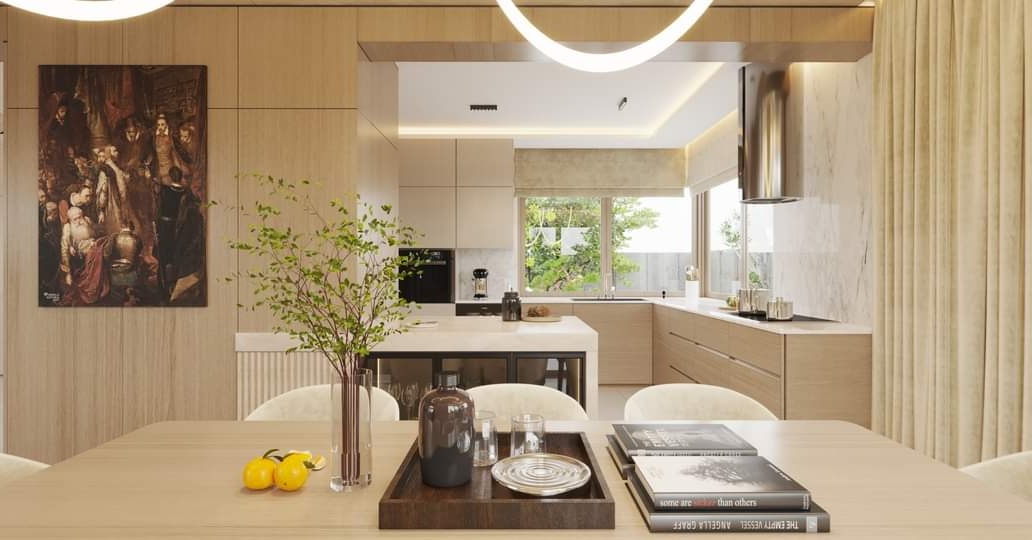 IMG_20240425_215019_627 biuro projektowania wnętrz Wrocław pokazuje kuchnię od strony jadalni