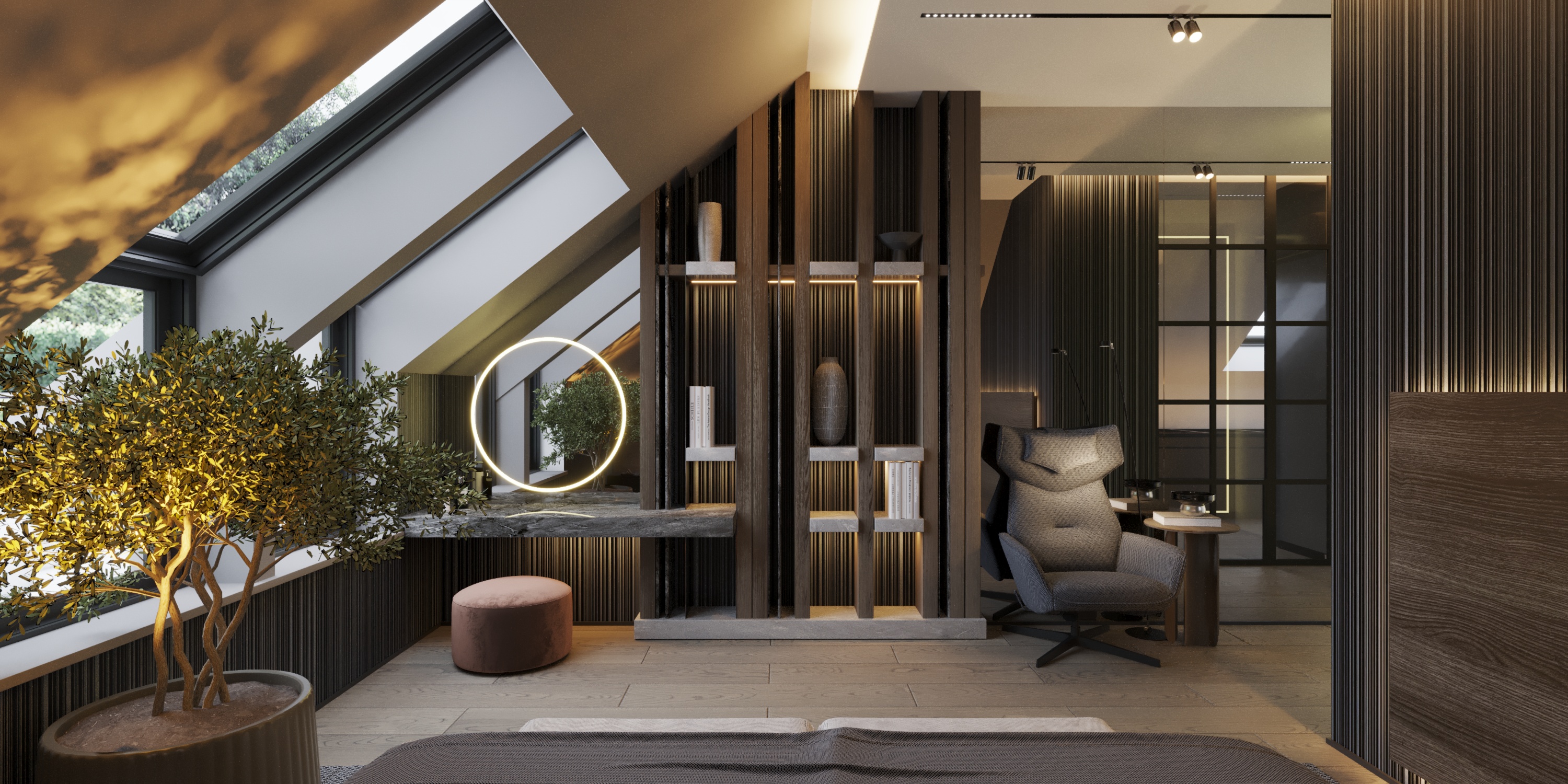 camera_15_Interactive LightMix sypialnia z widokiem z łóżka